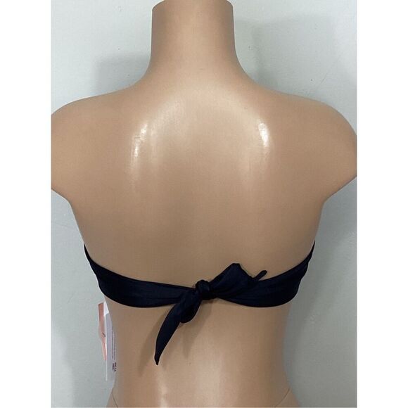 New. Pilyq black macramé Isla detailed bikini top. Large. Retails $88 - Picture 9 of 11